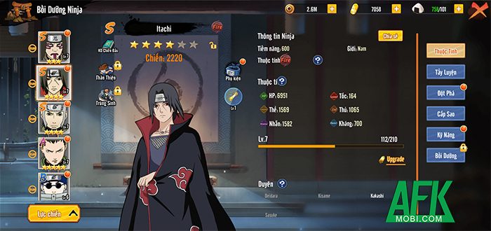 Ninja Awaken game đấu tướng chiến thuật chủ đề Naruto có đồ họa chuẩn nguyên tác 3