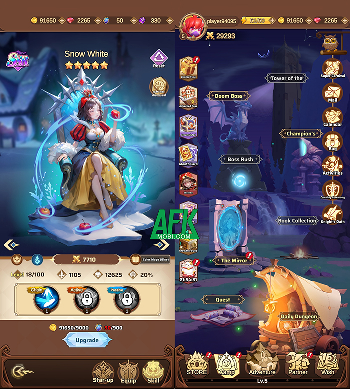 Bảo vệ lục địa trước cuộc xâm lược của Quỷ vương trong game Puzzle Hero Afkmobi-puzzlehero-5