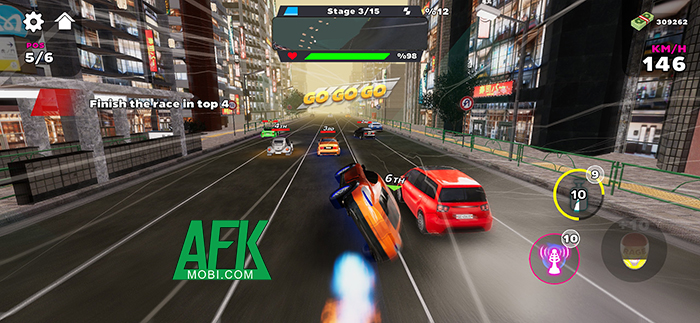 Thử thách khả năng phản xạ của bạn trong game đua xe nhịp độ nhanh Speed Legends 1