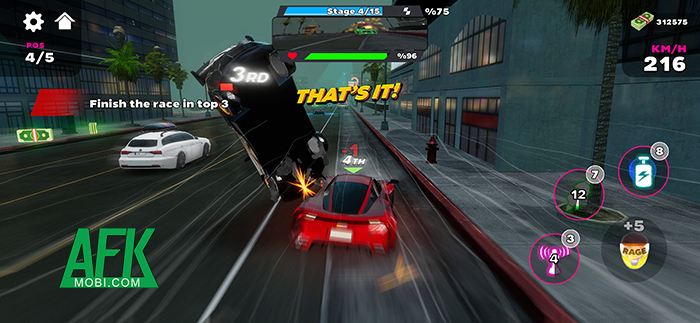 Thử thách khả năng phản xạ của bạn trong game đua xe nhịp độ nhanh Speed Legends 2