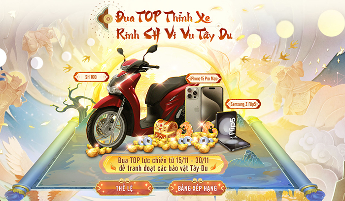 Tây Du VNG: Đại Náo Tam Giới chính thức ra mắt game thủ hôm nay 15/11 9