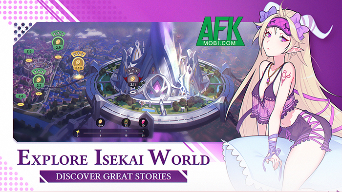 Thesia: Isekai World game nhập vai chiến thuật đa vũ trụ tương tự Reverse: 1999 2