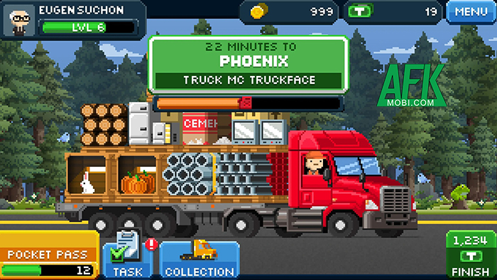Pocket Trucks: Route Evolution game quản lý cho bạn đi ship hàng trên khắp nước Mỹ 4