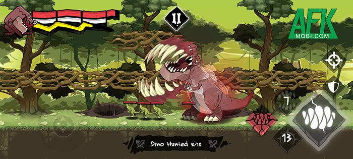 long - Hóa thân thành khủng long trong game hành động Dino Rumble: Jurassic War Afkmobi-DinoRumble-1