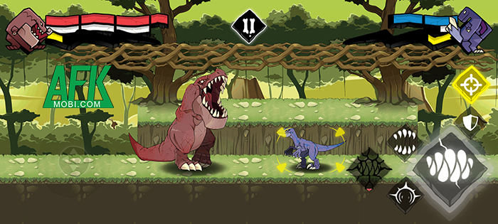 long - Hóa thân thành khủng long trong game hành động Dino Rumble: Jurassic War Afkmobi-DinoRumble-3