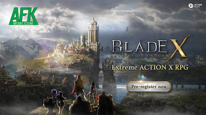 Blade X: Odyssey of Heroes siêu phẩm ARPG chặt chém cực 