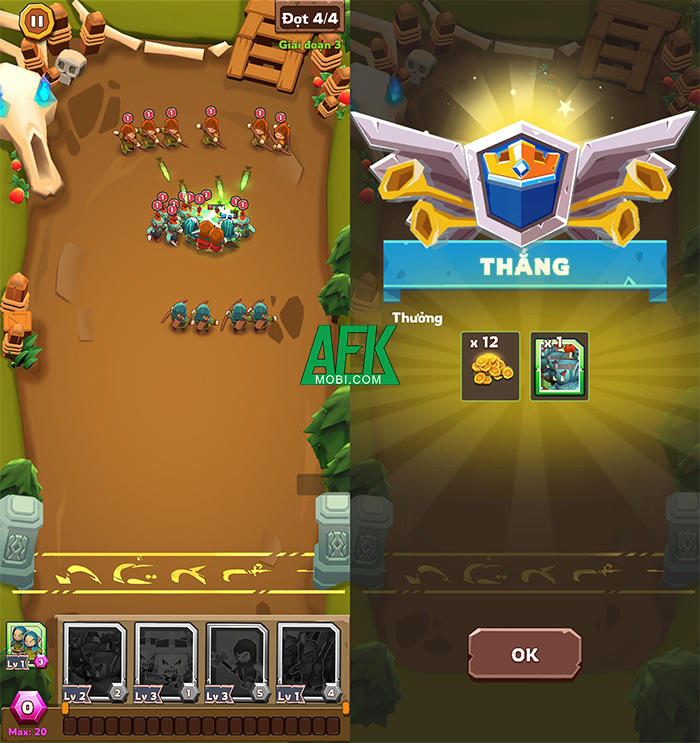 Drag and Defense game chiến thuật phòng thủ dùng thẻ bài Afkmobi-dragandefense-3