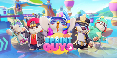 Sprints Guys game chạy vượt chướng ngại vật kết hợp giữa Fall Guys và Party Animals