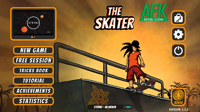Thể hiện kỹ năng trượt ván thần sầu của bạn trong The Skater 0