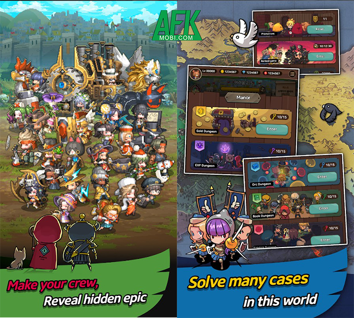 Hero Kingdom : Idle RPG đưa bạn vào hành trình khám phá Vương Quốc bị lãng quên 0