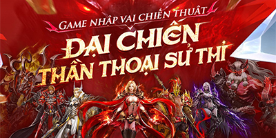 Chiến Binh Thần Vực game nhập vai đấu tướng rảnh tay vừa ra mắt làng game Việt