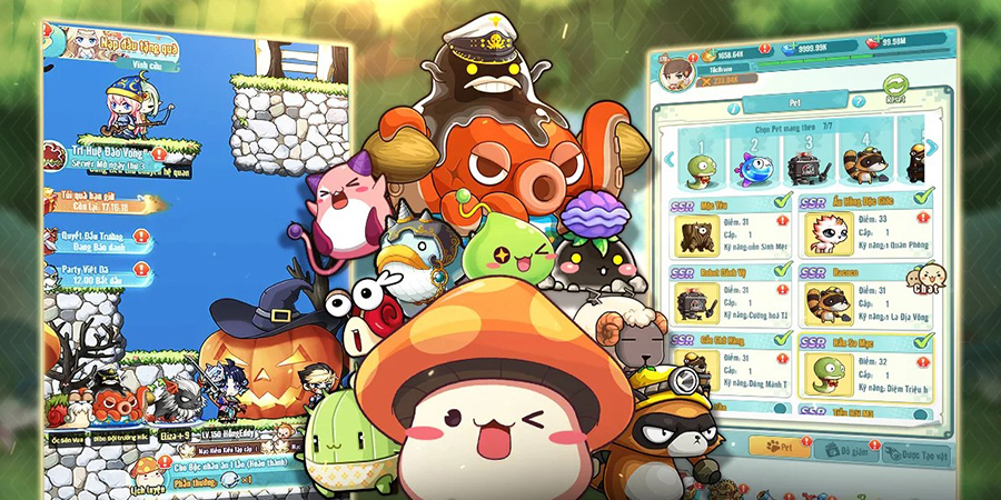 Bồi dưỡng trong Maplestory R: Evolution cho game thủ đột phá sức mạnh nhanh nhất có thể