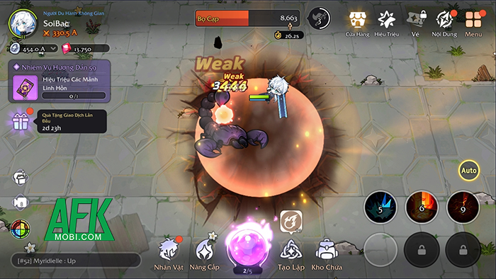 Trải nghiệm Soul Strike game nhập vai rảnh tay đến từ ông lớn Com2uS Afkmobi_cam_nhan_game_Soul_Strike_Idle_Action_RPG_mobile_anh_1