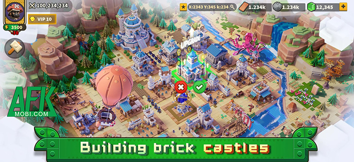 Rise of Brickworld mời bạn vào chinh phục đảo hoang Lego huyền bí 0