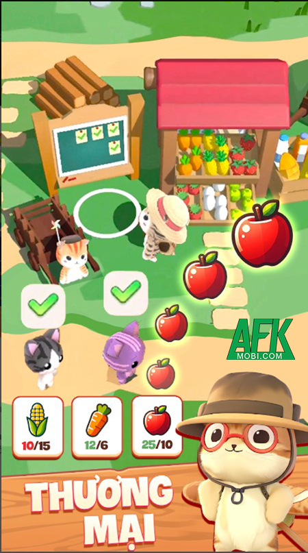 Meowaii Farm - Garden Cat Tail: Game quản lý nông trại dành cho những người yêu Mèo 3