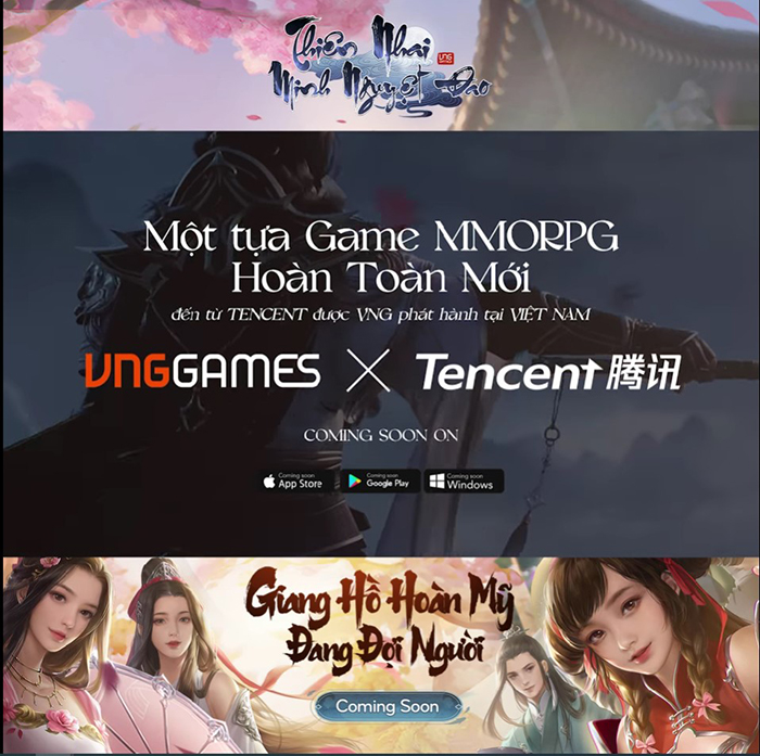 VNGGames phát hành Thiên Nhai Minh Nguyệt Đao Mobile 0
