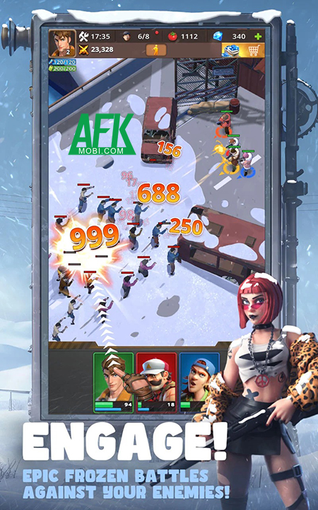 Game Arctic Wild lấy bối cảnh hậu tận thế đầy Băng tuyết và Zombie 1