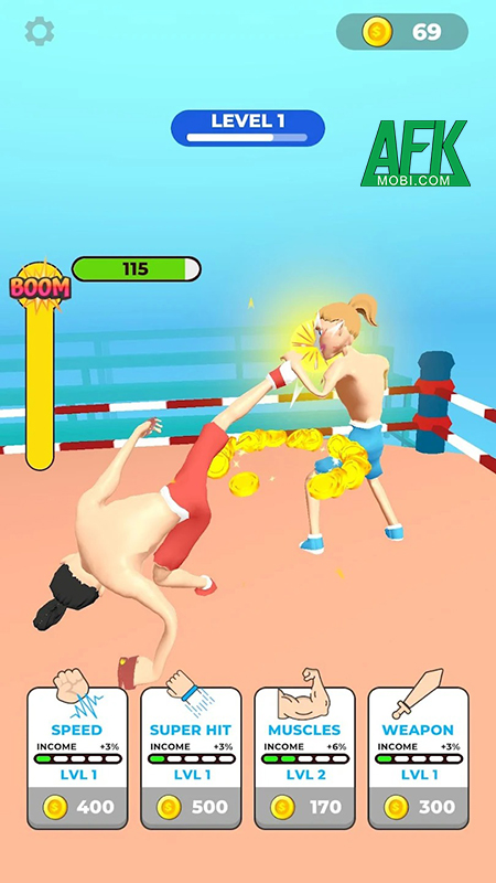 Idle Fighting Boxer Clicker