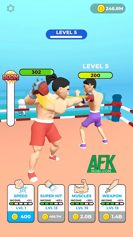 Idle Fighting Boxer Clicker