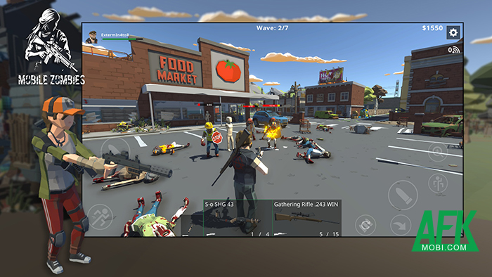 Lao vào cuộc chiến sinh tồn không ngừng nghỉ trong Mobile Zombies: Horde Survival 0