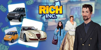 Bắt đầu hành trình làm giàu trong game Rich Inc. Cuộc sống triệu phú