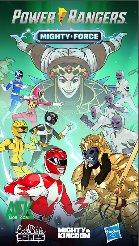 5 anh em siêu nhân tái xuất trong game Power Rangers Mighty Force 0