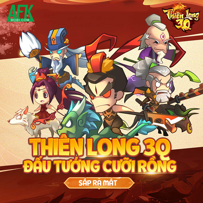 Thiên Long 3Q game đấu tướng Tam Quốc cưỡi Rồng cưỡi Phượng về Việt Nam 0