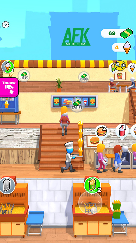 Phát triển chuỗi nhà hàng của bạn lên tầm nổi tiếng trong game Restaurant Empire 1