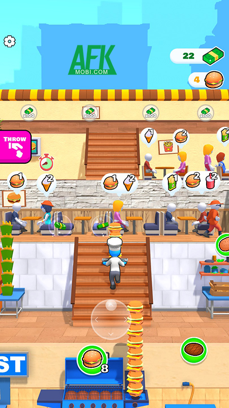 Phát triển chuỗi nhà hàng của bạn lên tầm nổi tiếng trong game Restaurant Empire 2