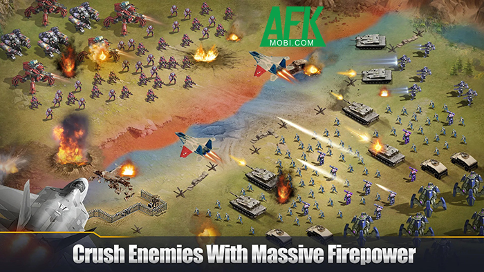 Age of Warpath: Global Warzone game mô phỏng chiến thuật làm gợi nhớ đến Red Alert 0