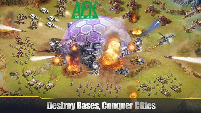 Age of Warpath: Global Warzone game mô phỏng chiến thuật làm gợi nhớ đến Red Alert 3