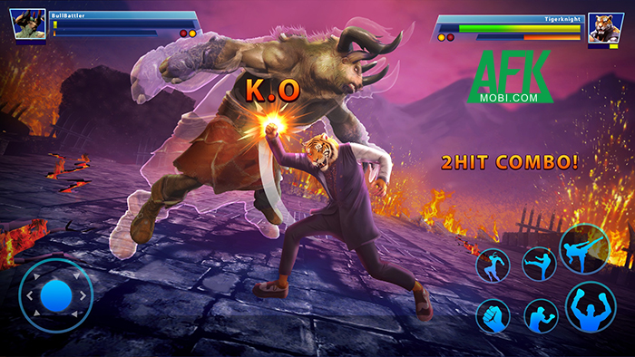 Animals Arena: Fighting Games - Trò chơi đối kháng lấy cảm hứng từ Bloody Roar 1
