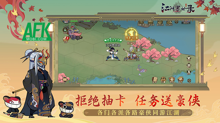 Giang Hồ Mạc Thế Lục game chiến thuật thẻ bài lấy đề tài võ lâm đến từ Trung Quốc 0