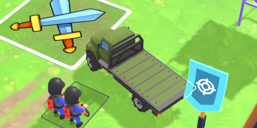 Trở thành tài xế xe tải tiền tuyến trong game Warzone Wheels: Victory Ride