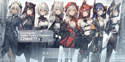 Wasteland Girls – Nikke phiên bản mở rương kiếm trang bị