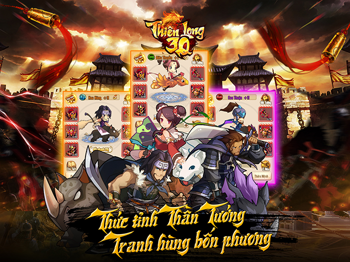 Game mobile Thiên Long 3Q có gì mà khiến cộng đồng game thủ háo hức đến vậy? 3