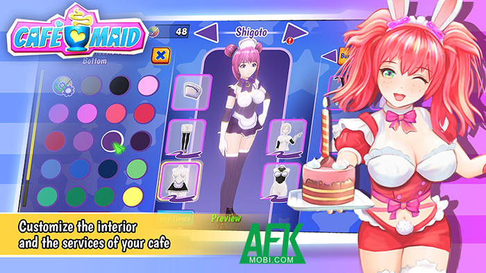 Cafe Maid Cute Anime Girls