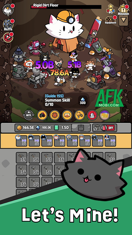 Cat Mine: Galaxy Adventure mời game thủ cùng những chú Mèo khai khoáng các hành tinh 0