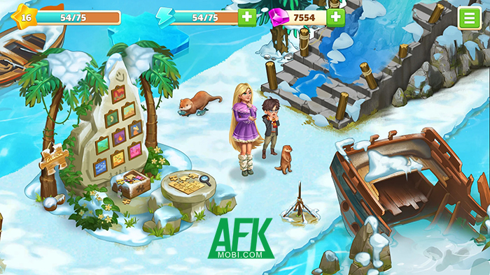 Frozen Farm: Island Adventure mời người chơi vào xây dựng trang trại trên một hòn đảo nhiệt đới 0