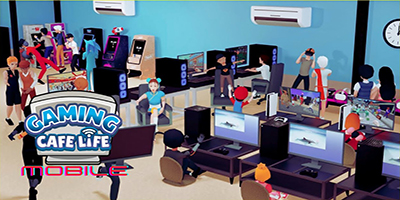 Quản lý quán cà phê internet của bạn trong game mô phỏng Gaming Cafe Life