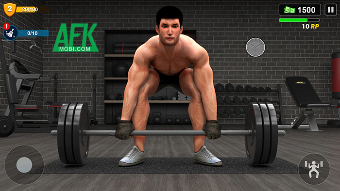 Fitness Gym: Workout Simulator mời bạn quản lý một phòng tập thể hình Afkmobi-gymfitnessclub-3