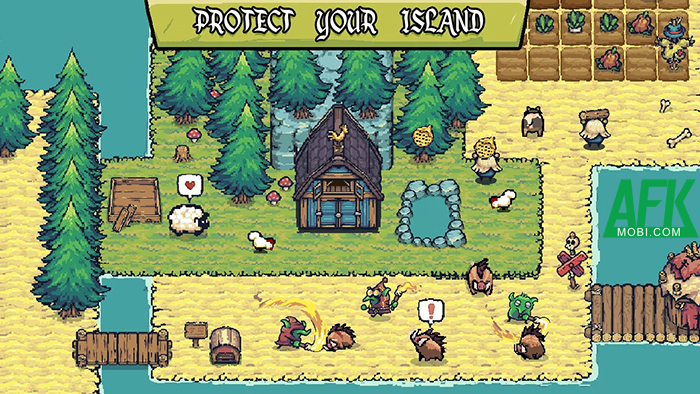 Island Defense giao game thủ nhiệm vụ bảo vệ hòn đảo của mình trước những kẻ xâm lược 3