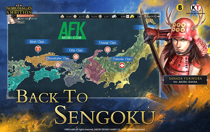New Nobunaga's Ambition game SLG đưa bạn trở về thời kỳ Chiến Quốc Sengoku 0