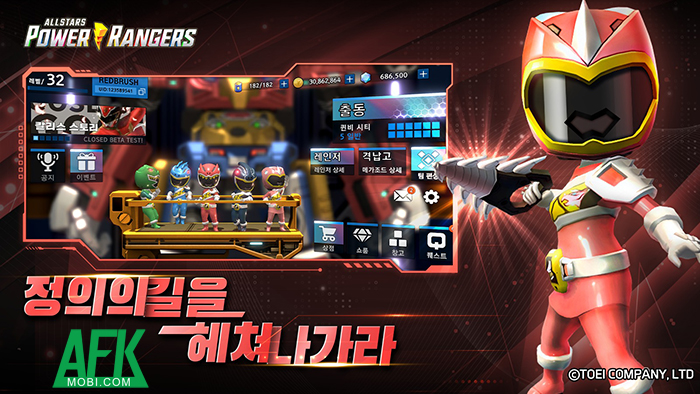 game mới Power Rangers: All Stars Afkmobi-powerrangers-3