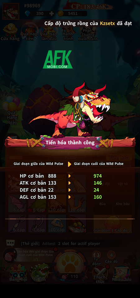 Red Dragon Legend Hunger Chest