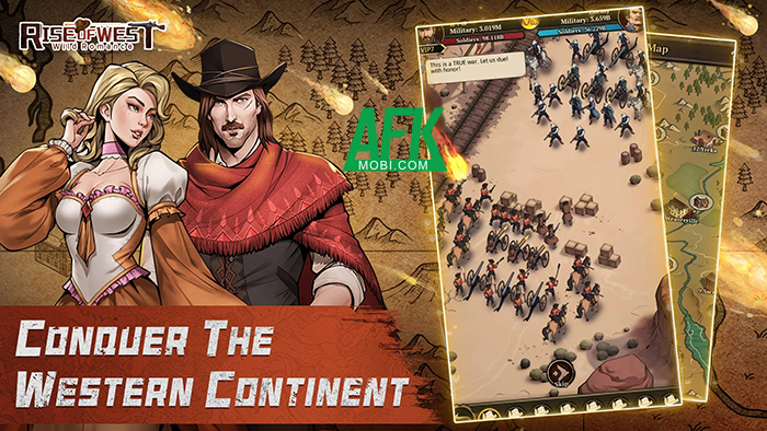 Rise of West game mô phỏng chiến thuật chủ đề thế giới Viễn Tây 0
