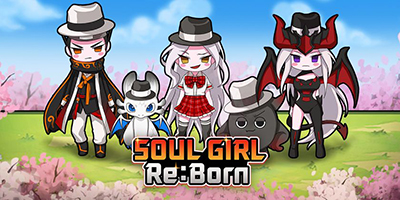 Nhập vai nữ hoàng của các linh hồn trong game idle Soul Girl Re:Born