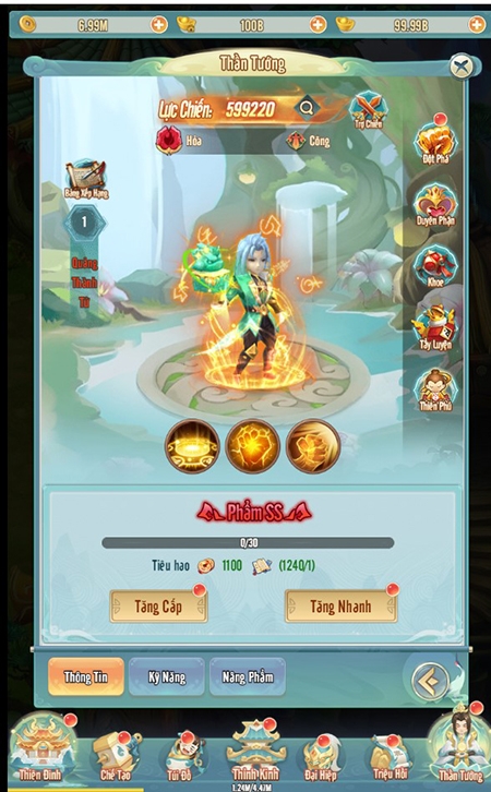 tướng - game Huyễn Tưởng Tây Du được NPH MiGame  phát hành Afkmobi_dai_hiep_thinh_kinh_mobile_anh_4