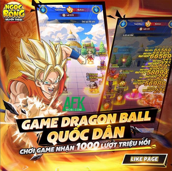Ngọc Rồng Huyền Thoại game mobile chủ đề Dragon Ball mới về Việt Nam 0