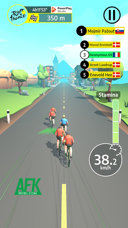 Tour de France Cycling Legends game mô phỏng đua xe đạp với lối chơi đơn giản 0